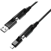 Nomad Câble universel en Polyamide USB-C, 0,3 m, carbure