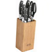 Rösle Bloc à couteaux en bambou Cuisine équipé (7 pcs.)