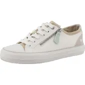 Mustang Baskets basses beige foncé / blanc