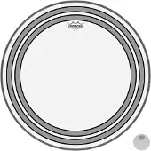 Remo PW-1322-00 Powersonic peau grosse caisse transparente Powersonic 22''