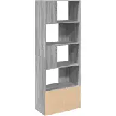 vidaXL Bibliothèque sonoma gris 70x36x189 cm bois d'ingénierie