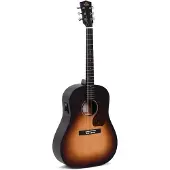 Sigma guitars JM-SGE Guitare électrique-acoustique western sunburst