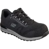 SKECHERS Homme Lyndale Sb Chaussures De Sécurité Travail Confort Baskets - Noir - 46