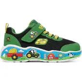 SKECHERS Play Scene Barn Squad Buddies Slip-on Trainers Vert EU 22 Garçon