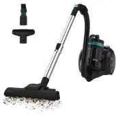 Cecotec Aspirateur balai sans sac Conga Rockstar Cyclonic Plus. 800W, réservoir de grande capacité de 2L, filtre HEPA
