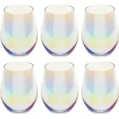 Usorteret gobeletbas x6 fantasy 54cl, transparent, Verres, Transparent