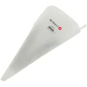 De Buyer Poche à douille en nylon blanc, 34 cm
