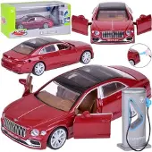 Jokomisiada Voiture en métal Bentley Flying Spur Hybrid + son, lumière