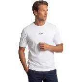 BOSS T-Shirt 'Chup' noir / blanc