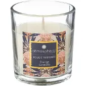 Atmosphera Bougie Parfumée Orange cannelle Pot en verre 110 G