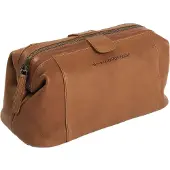 Chesterfield Trousse de toilette Wax Pull Up en cuir 29 cm, Trousse de toilette, Marron