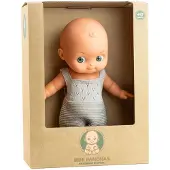 Paola Reina Poupée Mini Pancha barboteuse grise yeux verts 28cm Poupée jouet