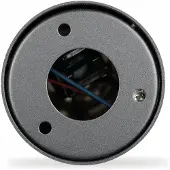 V-TAC Lampe de borne d'extérieur GU10 - IP54 - Noir mat