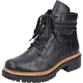 Rieker Bottines à lacets marron / noir