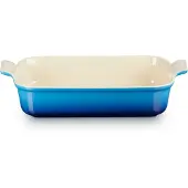 Le Creuset plat pour four 71102322200001 Azure 32x24cm 4L rectangulaire