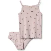 Wheat Ensemble de linge 'Havanna' olive / aubergine / lilas / rose
