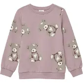 s.Oliver Sweat-shirt marron / rose / rouge / blanc