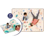 Ludi Tapis d'éveil pliable réversible XXL