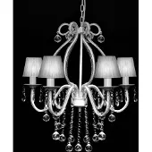 vidaXL Chandelier avec 2300 cristaux Blanc