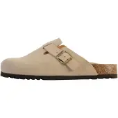 Scholl Sabots Scholl Femme Suede Fae Dark Beige-Taille 37