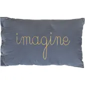 Atmosphera Coussin Gaze De Coton Avec Mot Doux