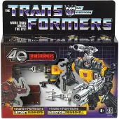Hasbro Transformers Actionfigur Retro G1 Ramhorn & Bombshell 2er-Pack