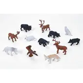 MOJO WildLife Mini Forest Animals Play Set, 12dlg. - 380054