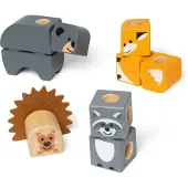 Melissa & Doug SPIN Mellisa&Doug blocs en bois Animaux 6074895