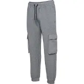Hummel Pantalon de sport 'Tech Fleece' gris argenté / noir