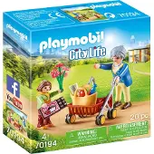 Playmobil 70194 Grand-mère avec déambulateur