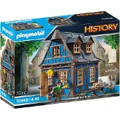 Playmobil History 70958 - Maison Bleue À Colombages