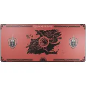 Pixminds X GAME OF THRONES Noir XXL Mousep (XXL), Tapis de souris, Rouge, Noir, Multicolore