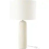J-Line Lampe Sur Pied En Terre Cuite Et Lin