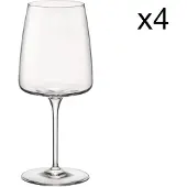 Bormioli Rocco Lot De 4 Verres À Vin, Transparent, 38 Cl