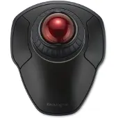 Kensington K70992WW Maus Orbit Wireless mit Scroll-Ring, schwarz