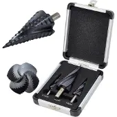 AWTOOLS M2-Tialn Stufenspiralbohrer (4 - 39 mm, 4-12mm, 4-20mm)