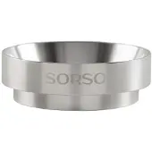 Sorso Anneau de dosage Barista, aluminium, 58 mm – argent