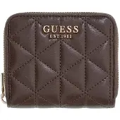 GUESS Compagnon / Portefeuille matelassé Paisleigh Zi Espresso QG9883137