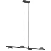 Emibig Suspension SORA noire 4xGX53x10W en métal, dimensions : 140x80x19 cm, IP20,