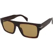 David Beckham Lunettes de soleil - - DB 7161/S WR9/HO - Havana marron - Monture plastique complète - Verres UV400