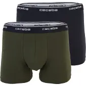 Ceceba Boxers olive / noir / blanc cassé