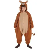 Creaciones Llopis Funny Donkey Kids Costume Marron 7-9 Years Enfants