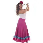 Creaciones Llopis Costume De Danse Flamenco Fuchsia