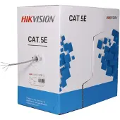 Hikvision Câble réseau UTP CAT5E 5E 305m Gris