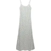 Superdry Printed Cami Maxi Sleeveless Long Dress Blanc XL Femme