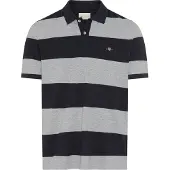 Gant T-Shirt marine / gris chiné