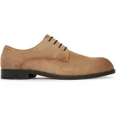 BOSS Chaussures derby en cuir suédé doux