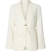 Selected Blazer 'SLFELLIE' crème