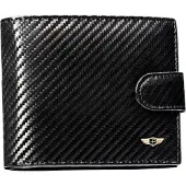 Peterson Set carbone homme avec portefeuille et porte-clés -