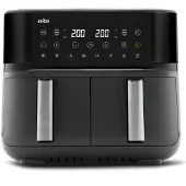 Braun Airfryer Twincook 3 Td3030ibk Noir - 1800 G 1500 W